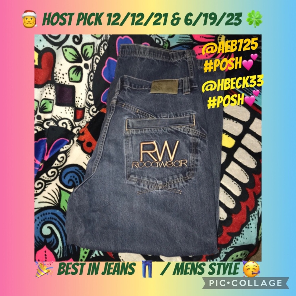 RocaWear vintage jeans size 38x34 baggy 💕